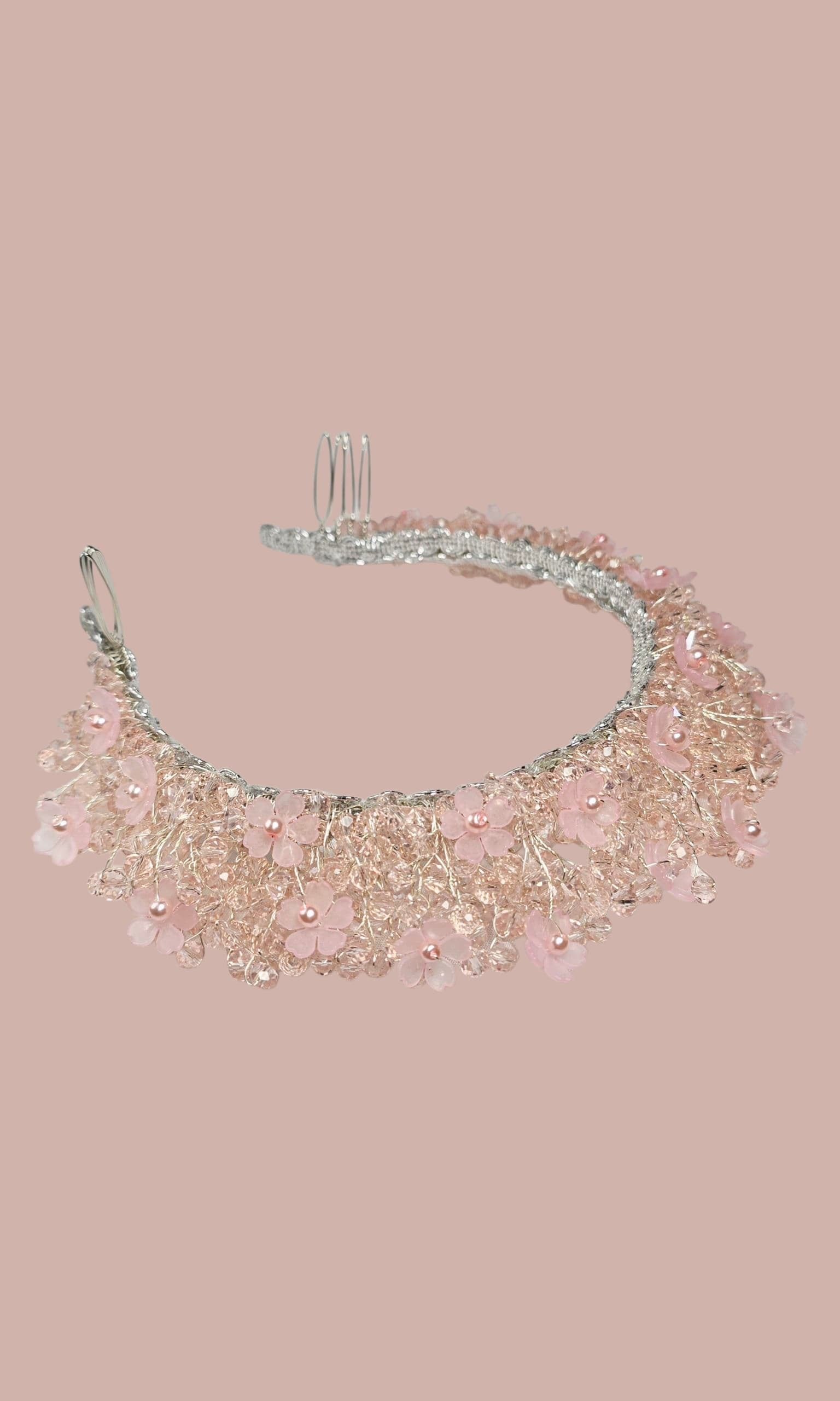 Blush Gem Girls Hair Accessory image 5