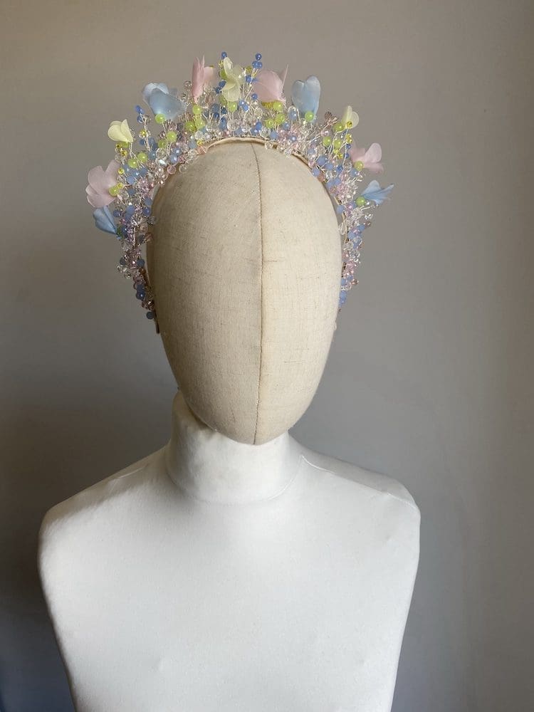 Ethereal Garden Glamour Blue Hair Accessory image 4