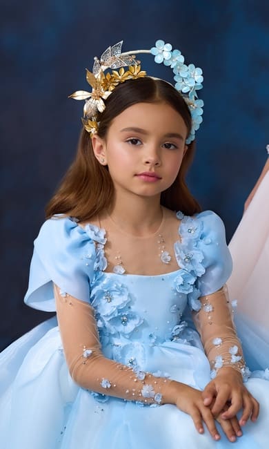 Blue Mist Hair Accessory image 3
