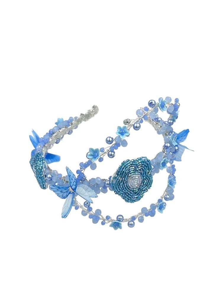 Luxury Blue Girls Hair Accessories - Celeste image 0