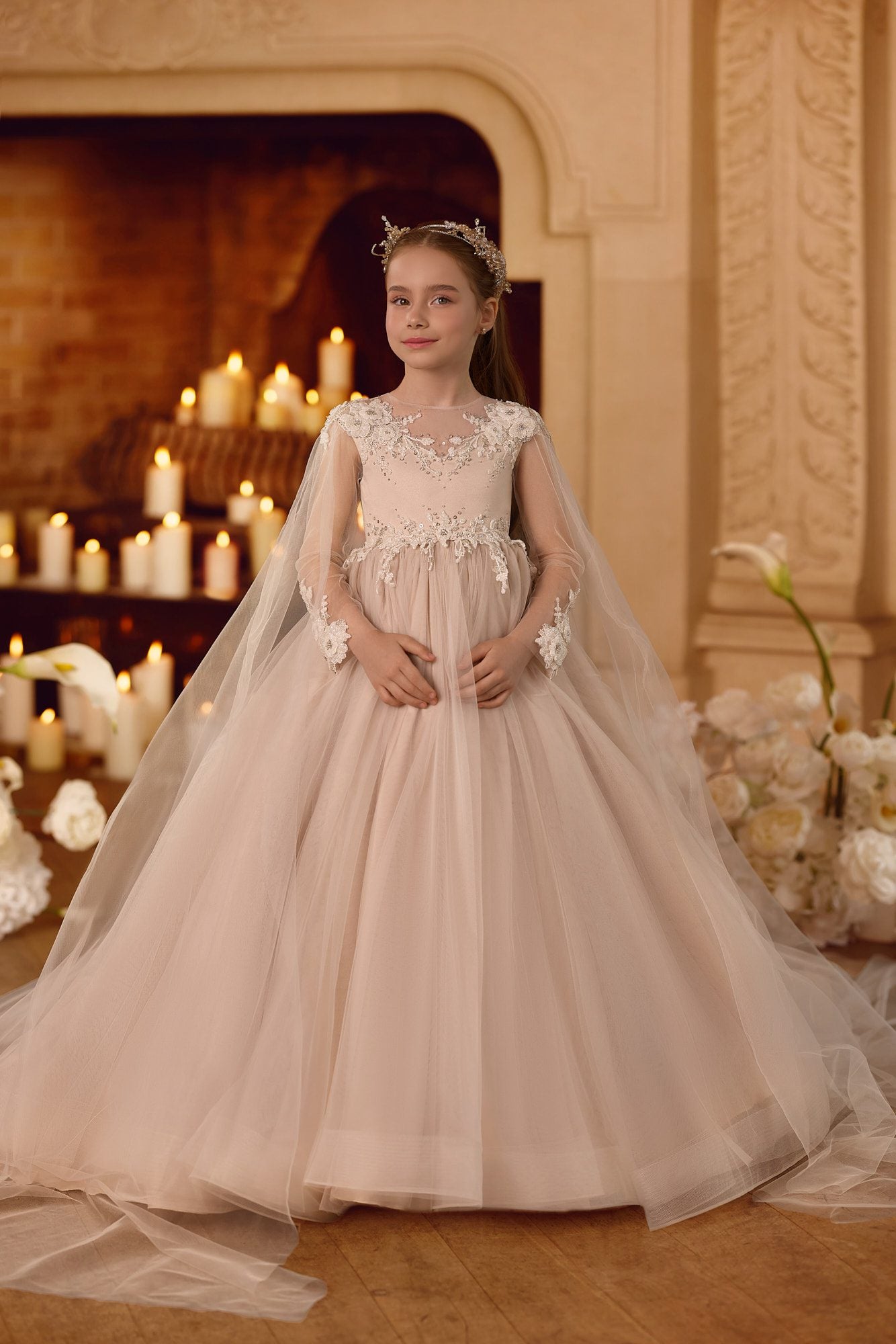 Whispers of Golden Bloom - Ready In Stock image 0