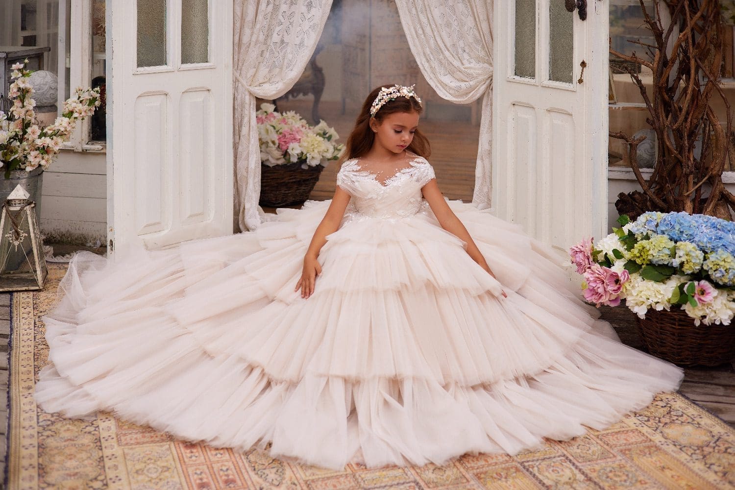 Whimsical Garden Gown - Made To Order image 3