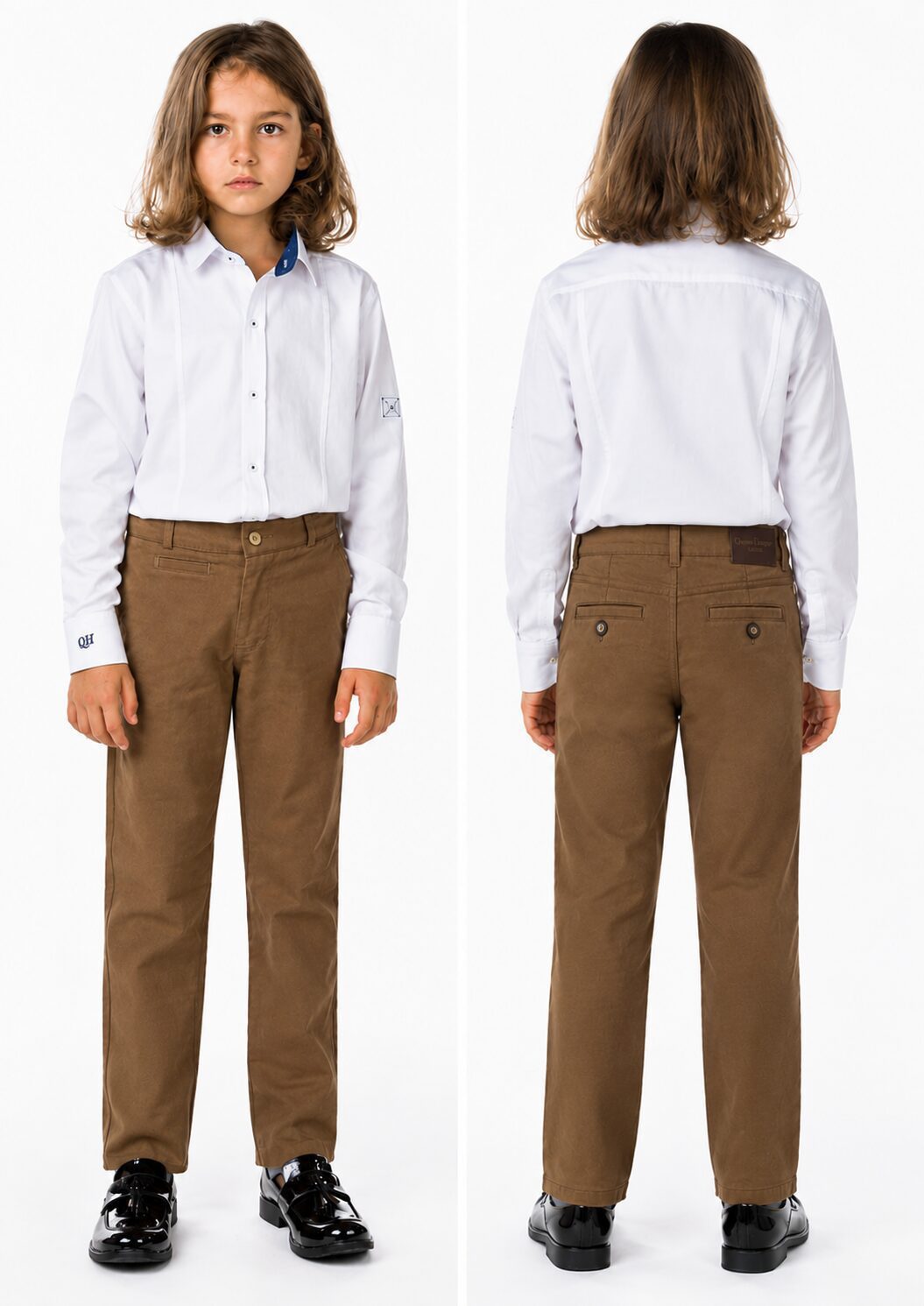Boys Brown Chinos