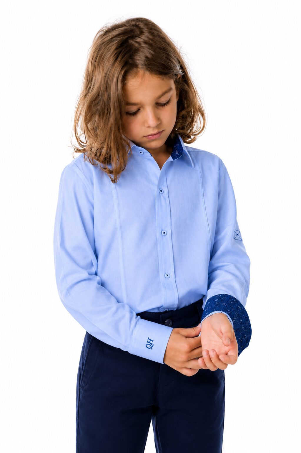 Boys Blue Shirt