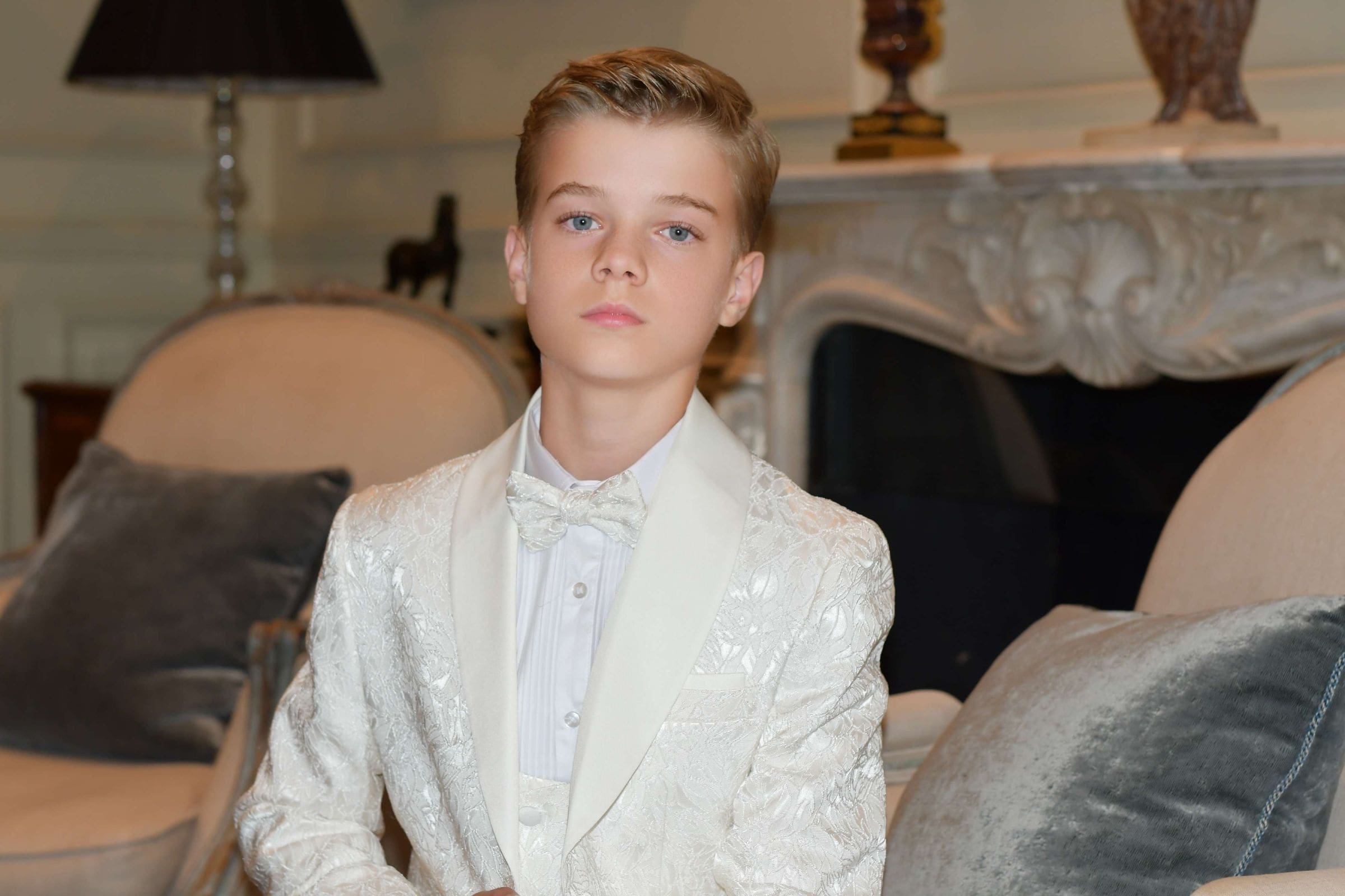 Ivory Bow Tie
