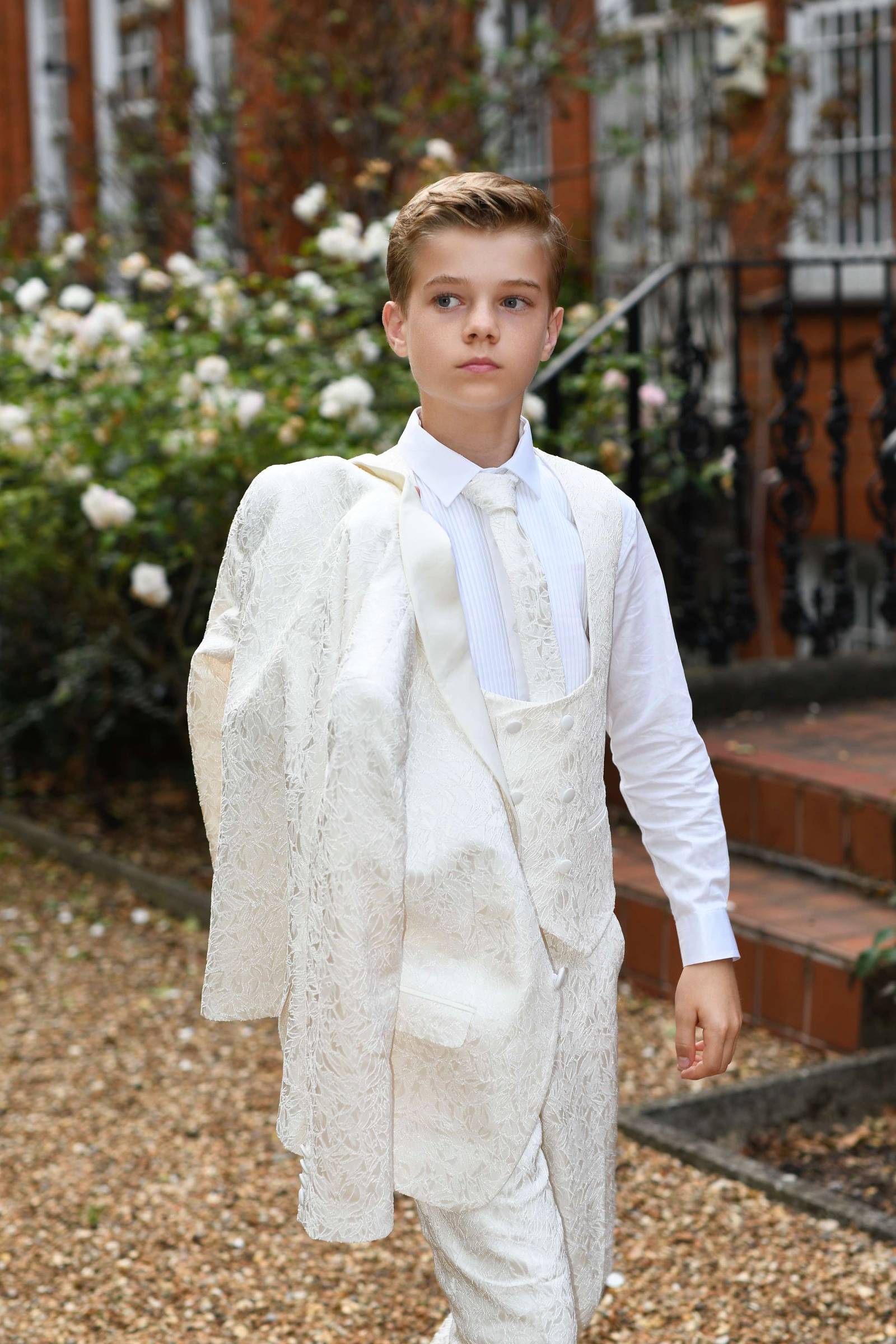 Ivory Tie For Boys