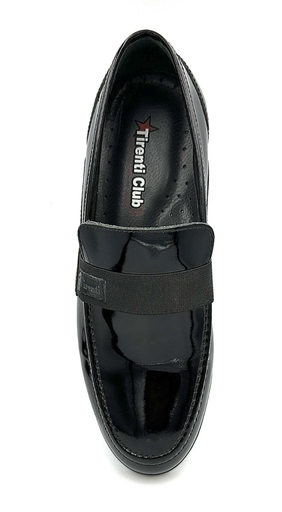 Boys Leather Black Shoes