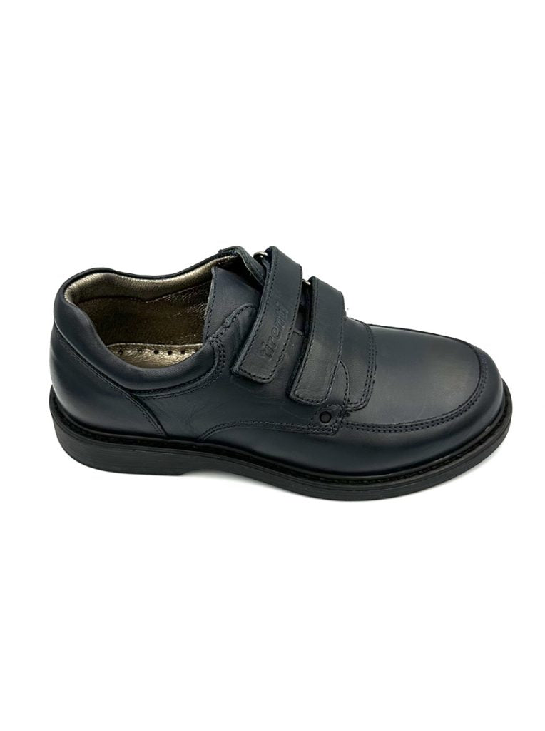 Children's Leather Navy Shoes