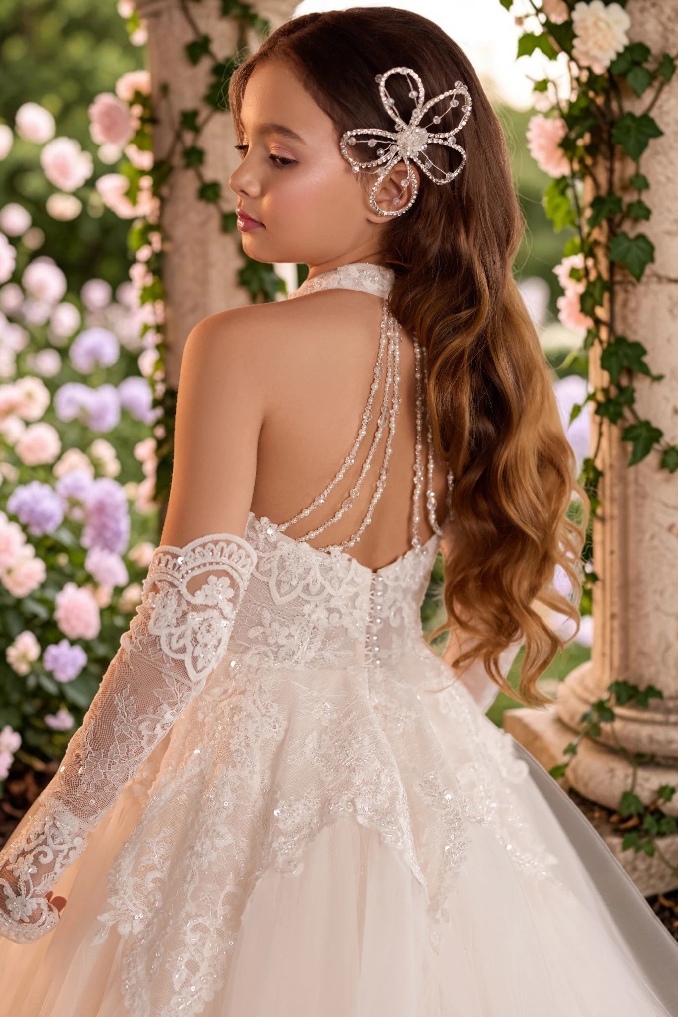 Couture Long Gloves