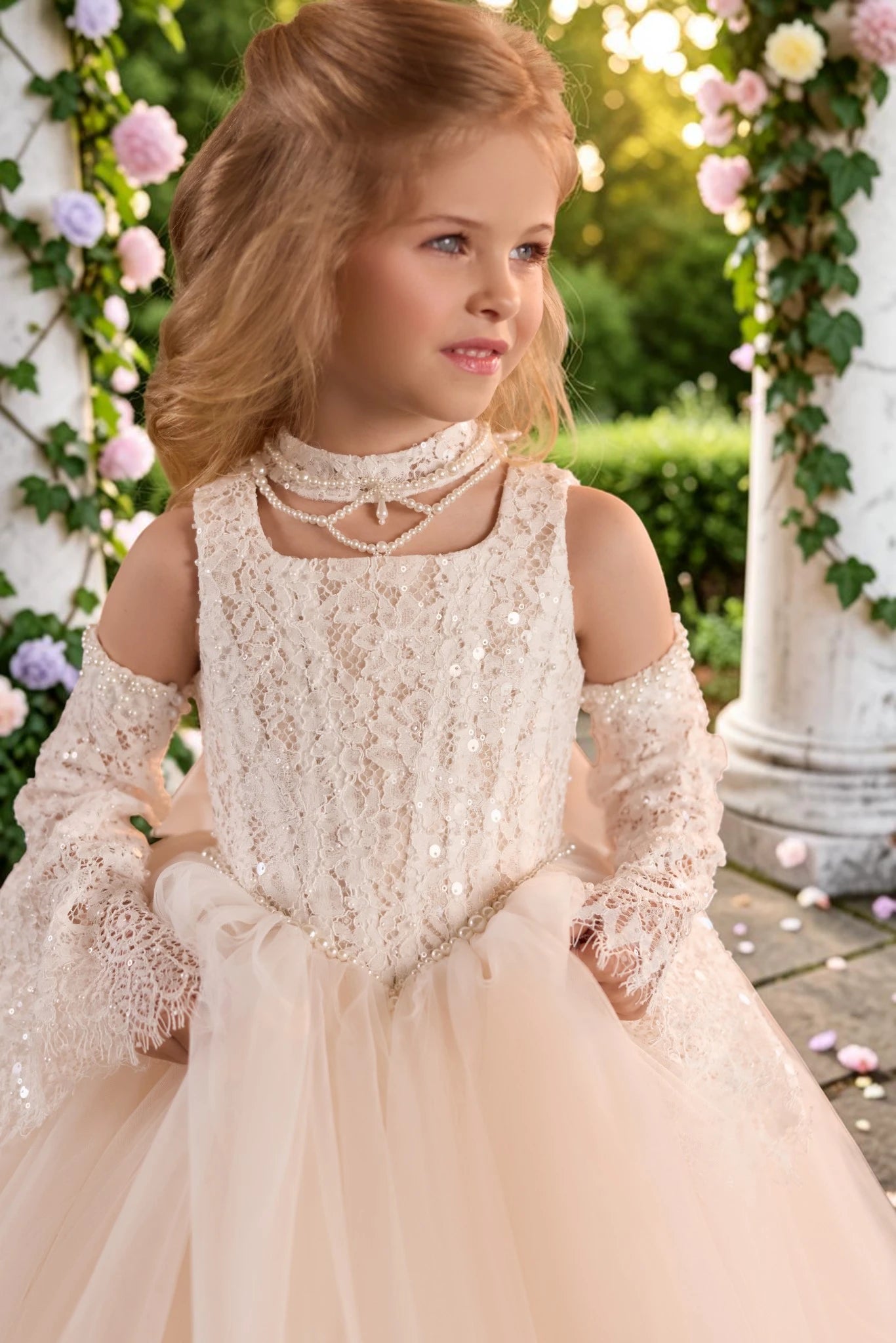 Couture Long Gloves