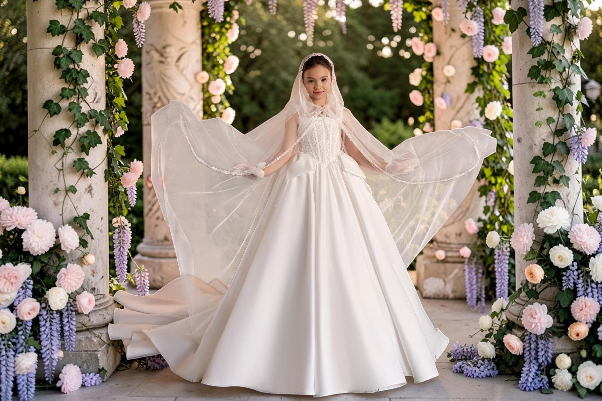 Pearl Heirloom Cape