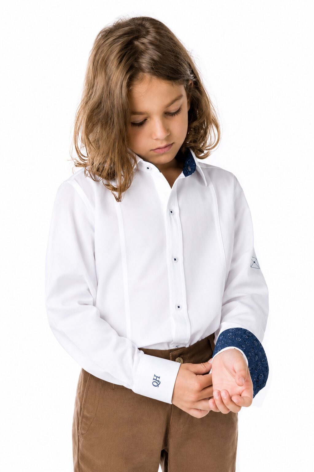 Boys White Shirt