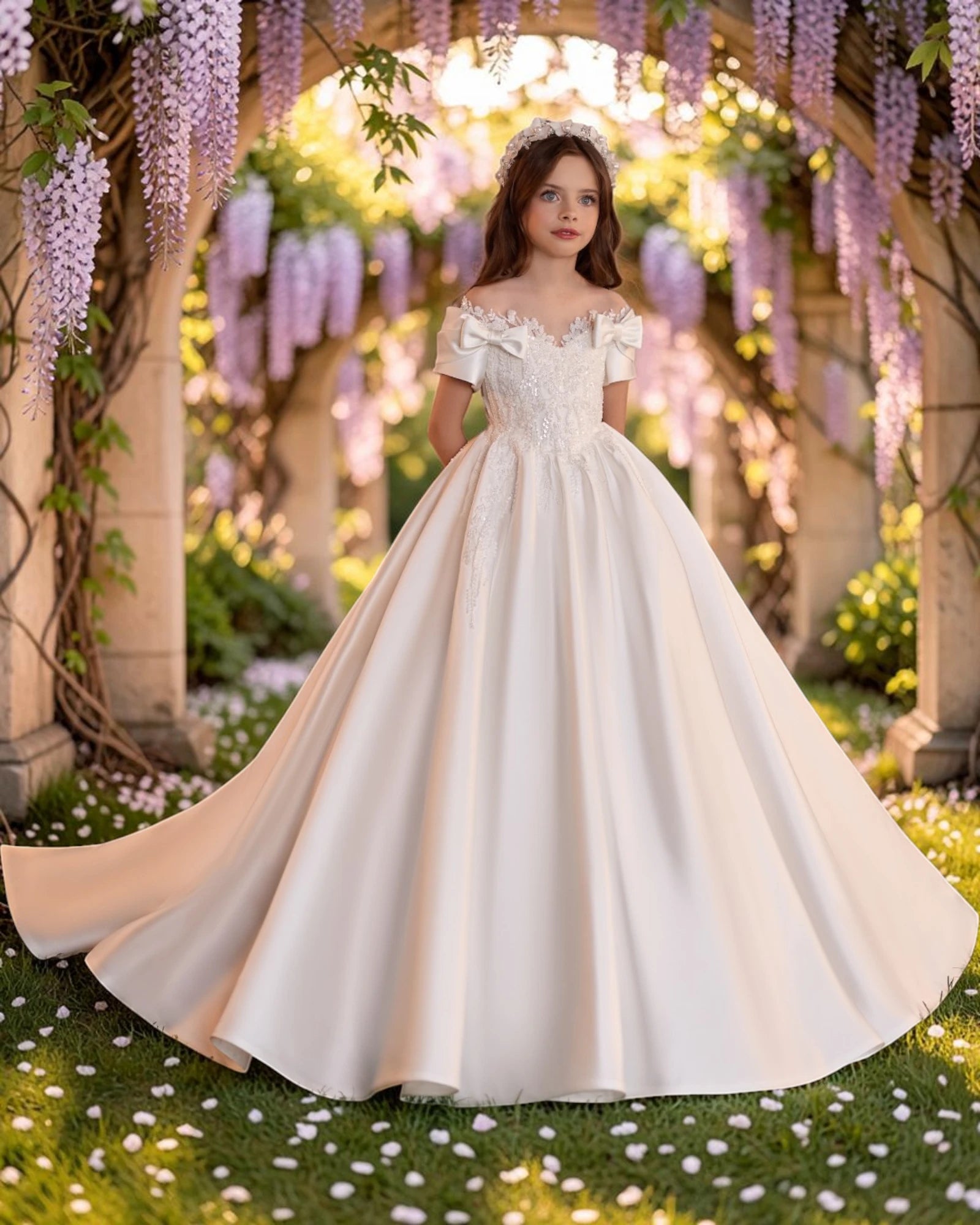 Ivory Wisteria