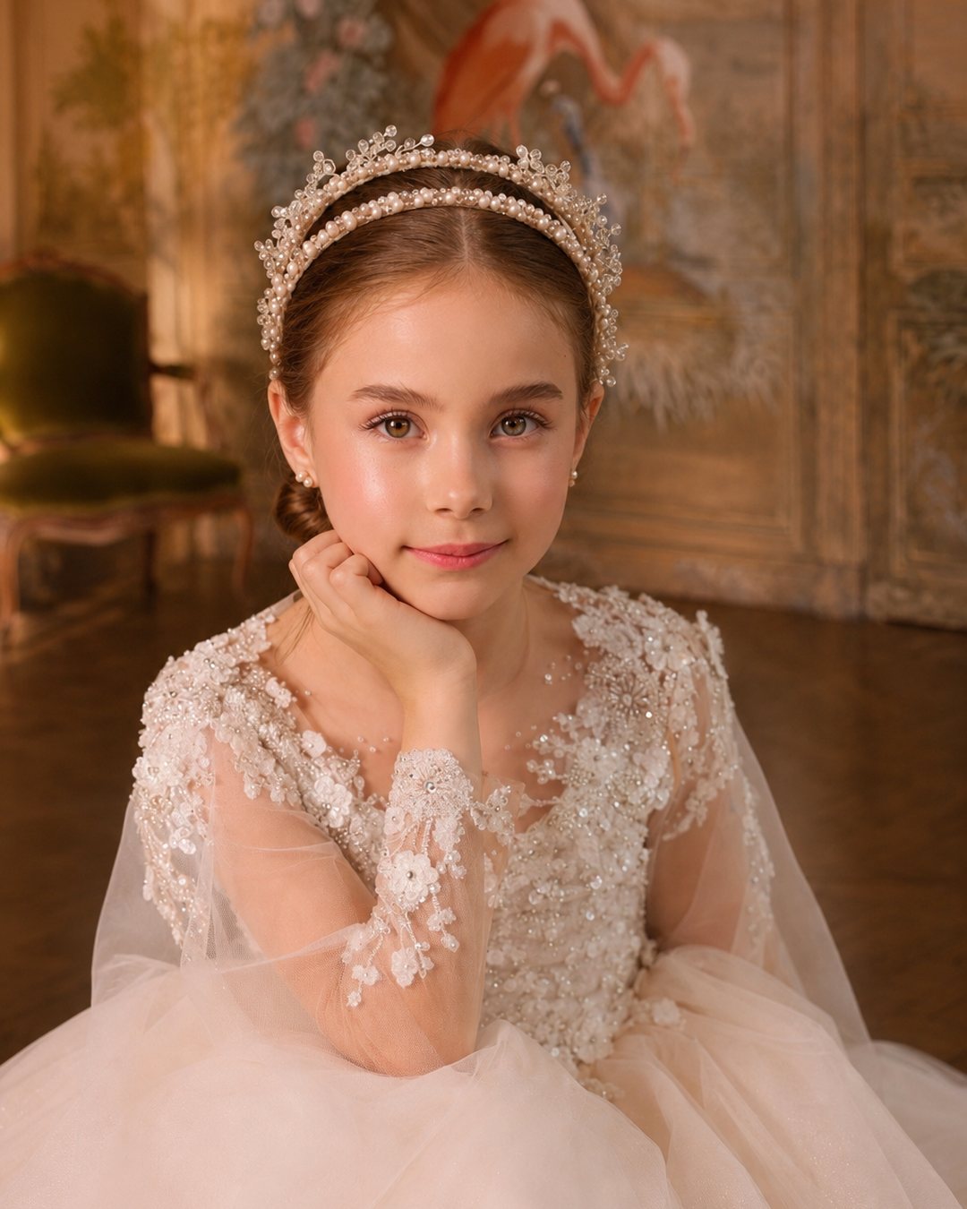 Girls Party Dresses couture craftsmanship