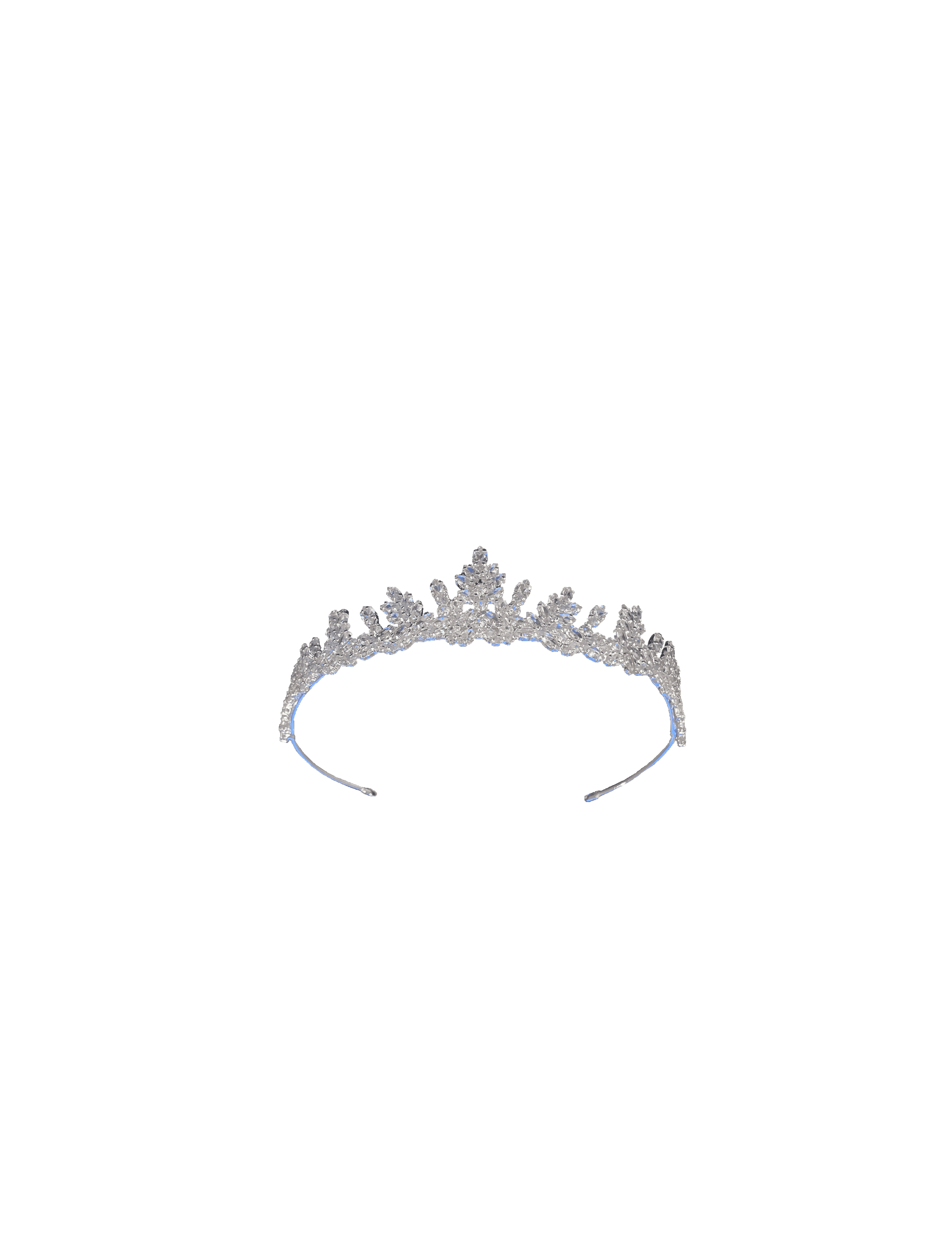 Snowdrop Princess Tiara Hair Accessory image 0