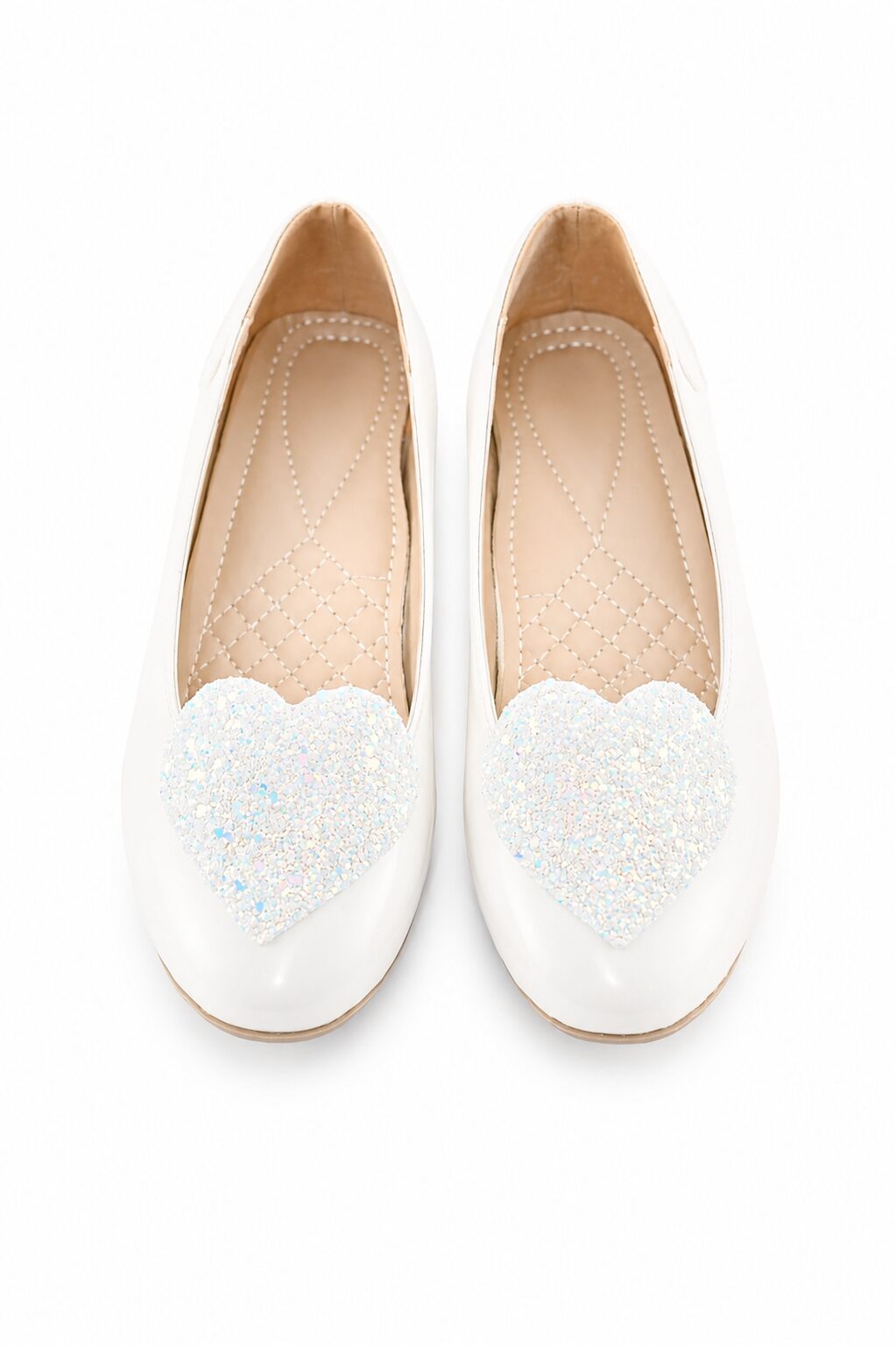Girls White Occasion Shoes image 0