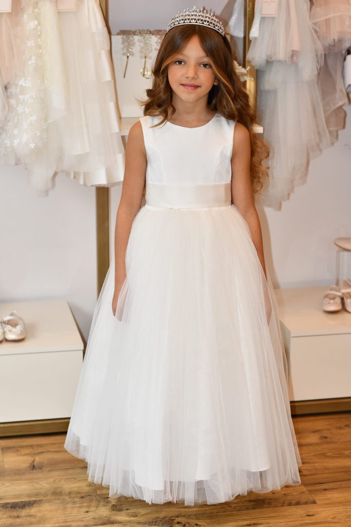 Girls Ivory Occasion Dresses - Blossom Gown