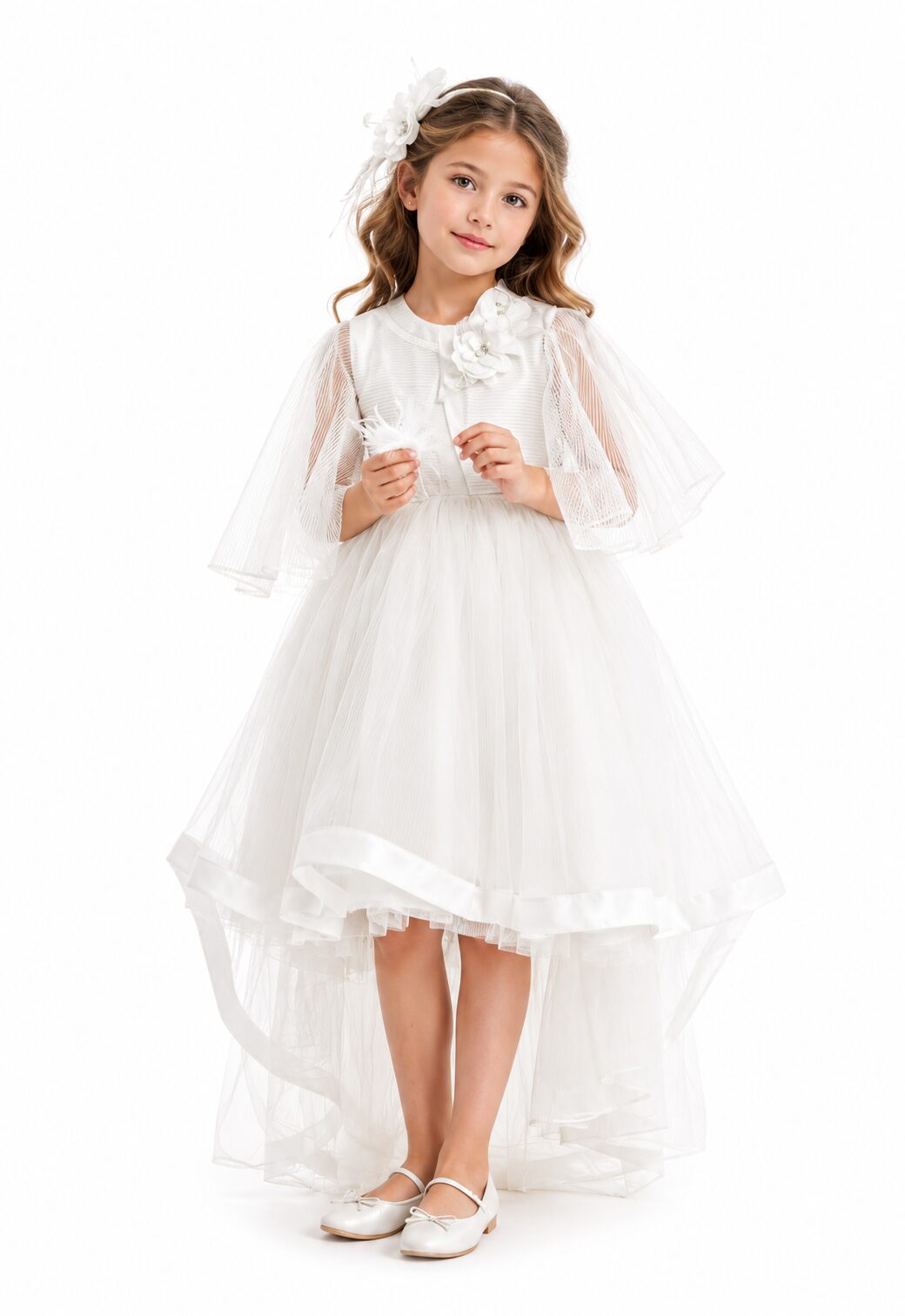 Little Girls Dress With Bolero - Darling Jenny