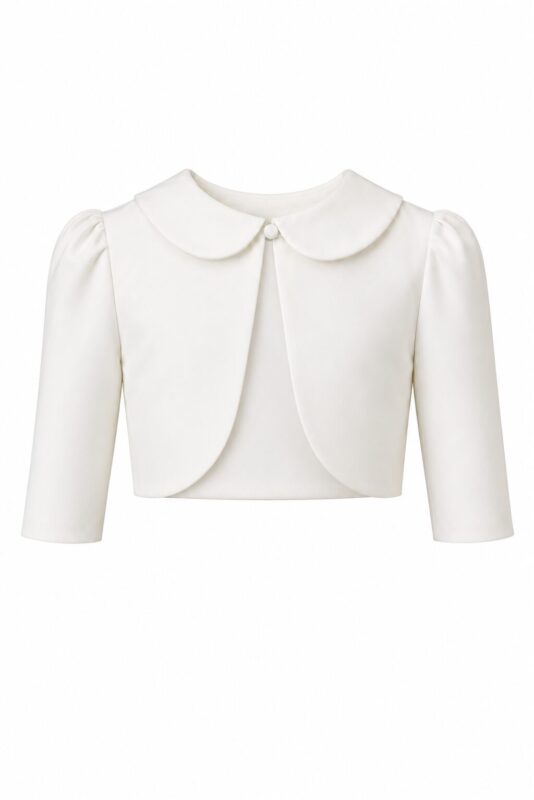 Girls Ivory Bolero - Blossom Bolero