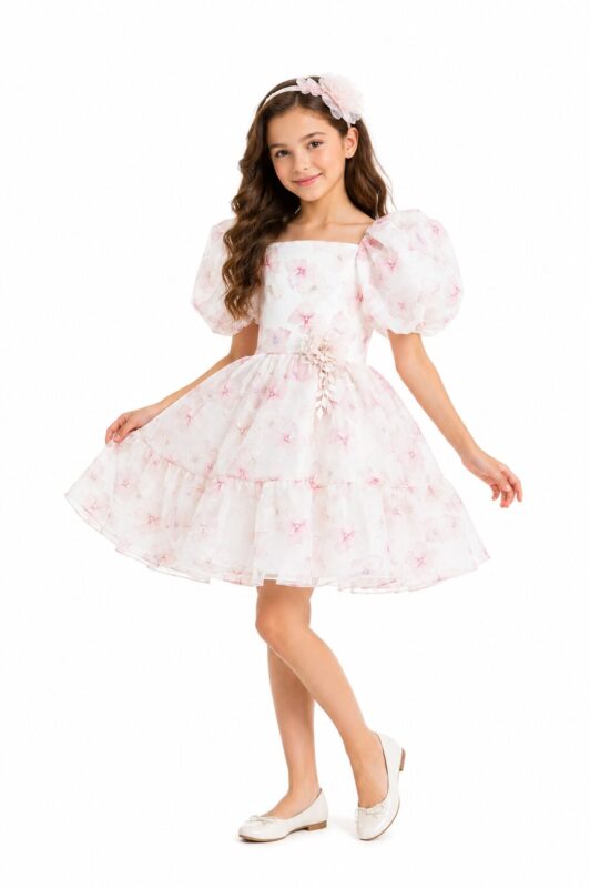 Girls organza party dresses - Heidi