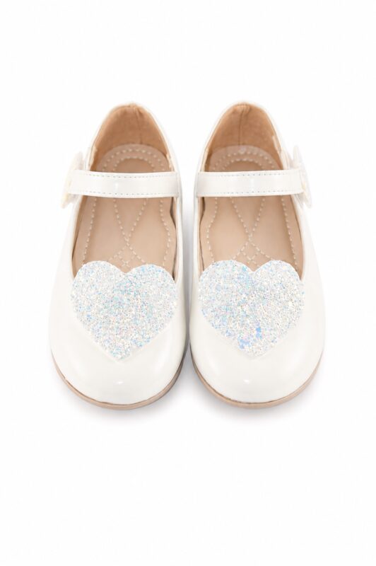 White Occasion Shoes For Little Girls