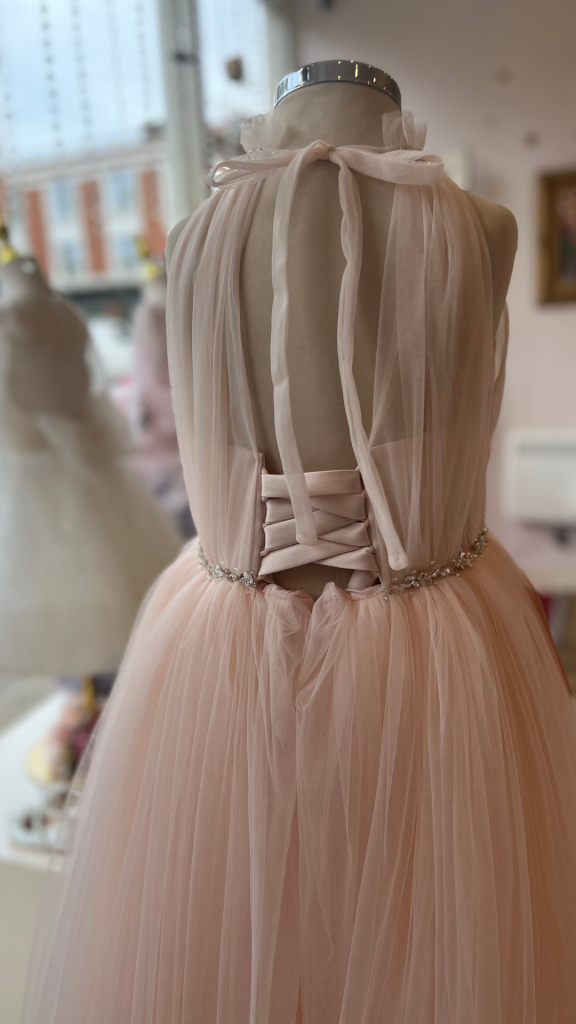 Pink Girl Party Dress 2