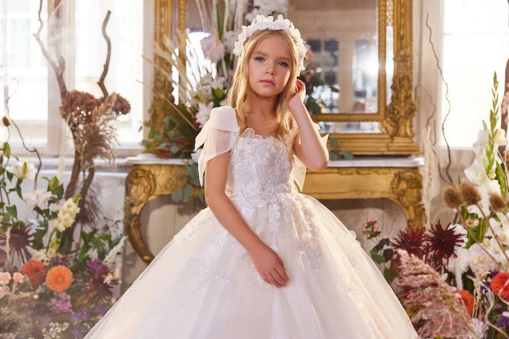 couture flower girls dresses