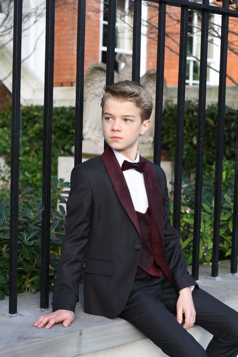 Boys 2 Piece Wool Suit at Quinn Harper Children's Occasion wear