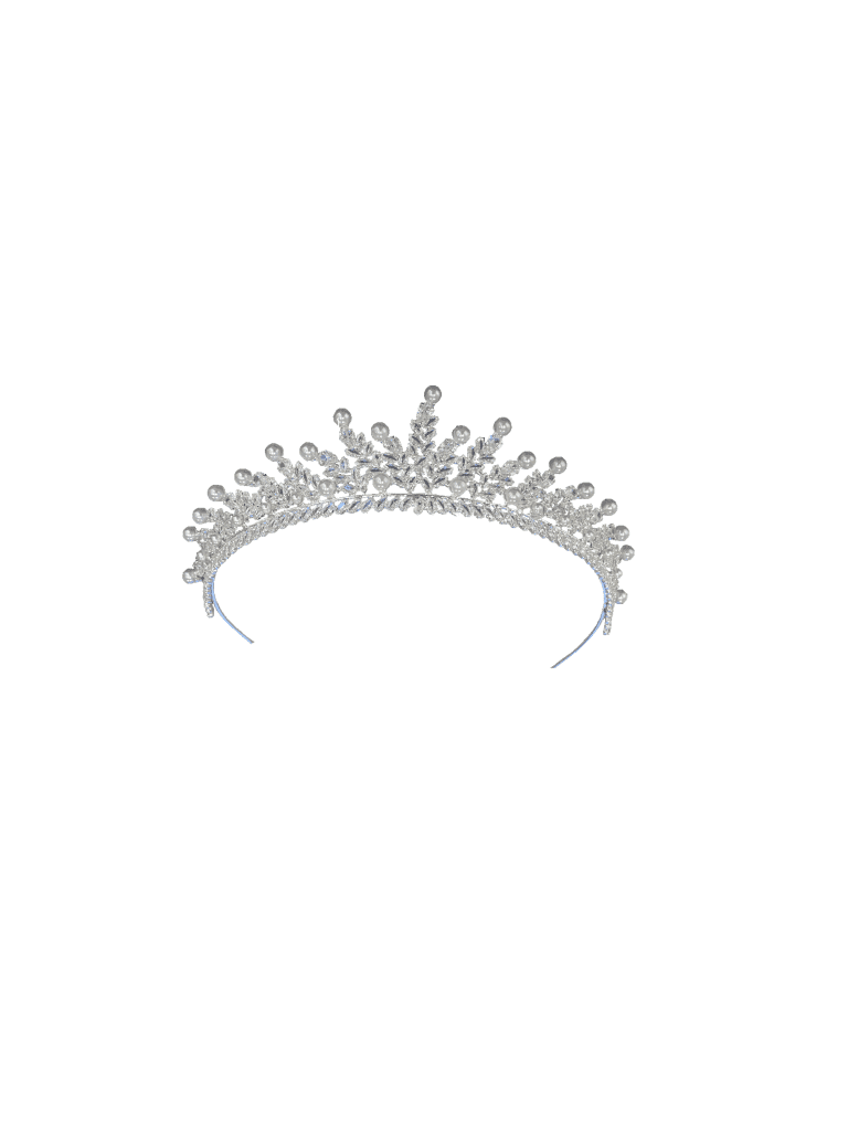 Crystal Princess Tiara Hair Accessory
